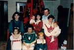 L to R Back Row:  Linda Dupree Dowling, Susan Dupree Simpson (holding Daniel Simpson) Ivy D. Dupree.  Front Row:  Wesley  Dowling Houtz, Dot Dupree,  Sarah Katherine Dowling Kendrick, Cindy Dupree Coffey (holding David Coffey, Jr.)